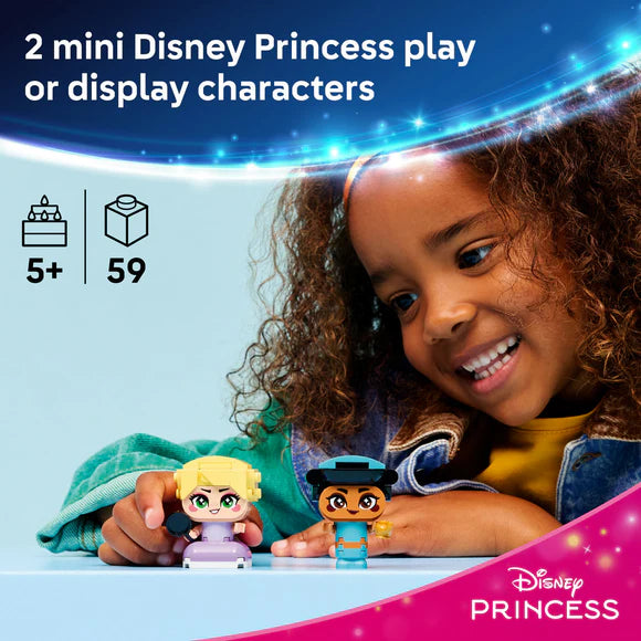 LEGO® ǀ Disney Princess Mini Jasmine & Rapunzel - 43303 - 65 Piece Building Set