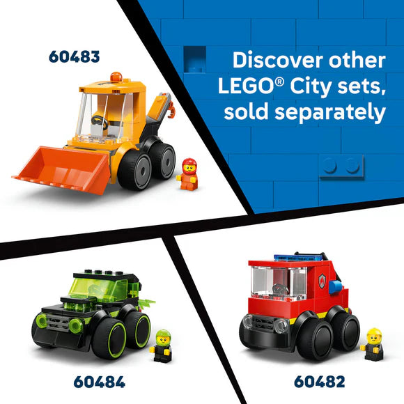 LEGO® City Rides – Police Truck - 60481 - 71 Piece Building Set