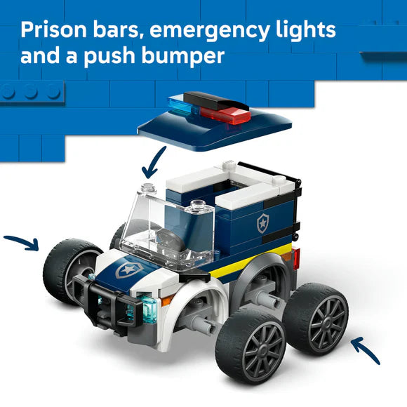 LEGO® City Rides – Police Truck - 60481 - 71 Piece Building Set