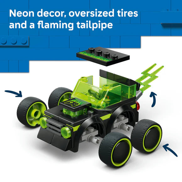 LEGO® City Rides – Gaming Race Car - 60484 - 64 Piece Building Set
