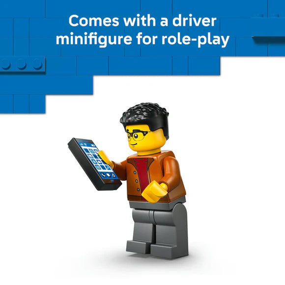 LEGO® City EV Supercar and Minifigure - 60486 - 109 Piece Building Set