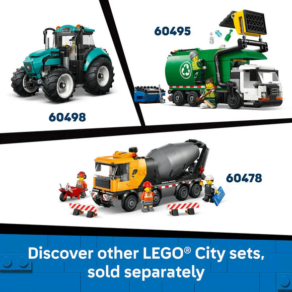 LEGO® City Snowplough Truck with Minifigure - 60490 - 263 Piece Building Set