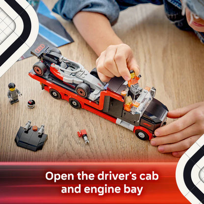 LEGO® City Display Truck with Audi F1® Race Car - 60493 - 508 Piece Building Set