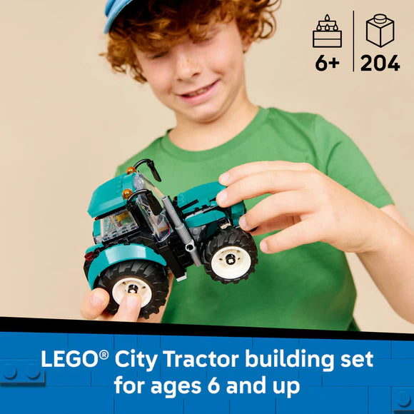 LEGO® City Tractor and Minifigure - 60498 - 204 Piece Building Set