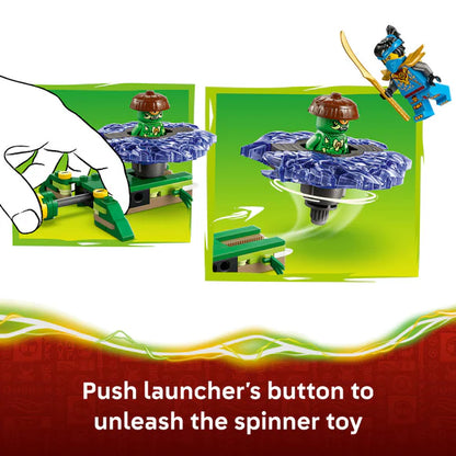 LEGO® NINJAGO® Nya vs. Mutation Monster Spinner - 71849 - 49 Piece Building Set