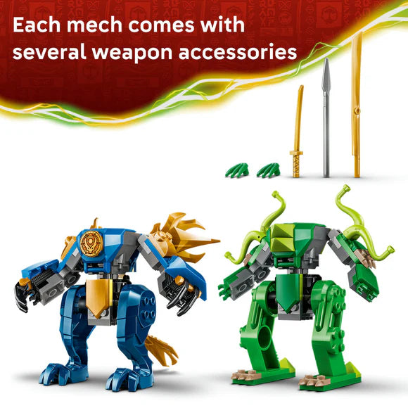 LEGO® NINJAGO® Jay’s Dragon Mech Fight - 71853 - 107 Piece Building Set