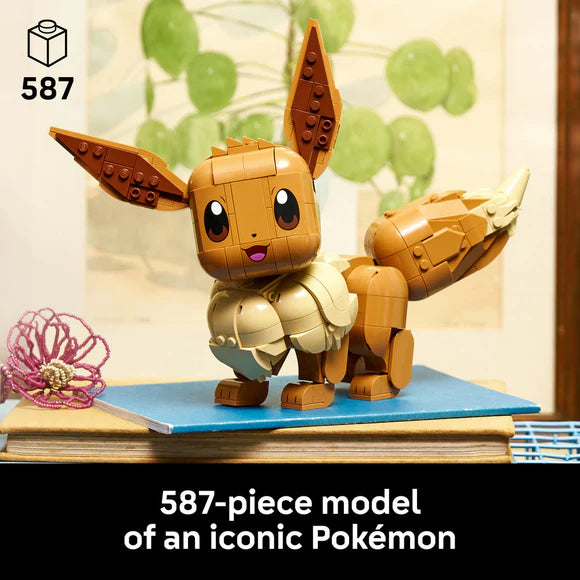 LEGO® Pokémon™ Eevee Model Building Kit - 72151 - 587 Piece Building Set