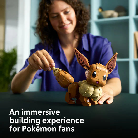 LEGO® Pokémon™ Eevee Model Building Kit - 72151 - 587 Piece Building Set