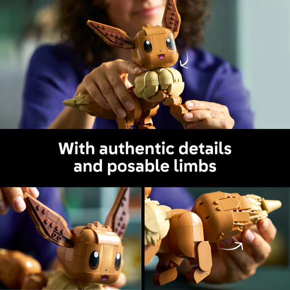 LEGO® Pokémon™ Eevee Model Building Kit - 72151 - 587 Piece Building Set