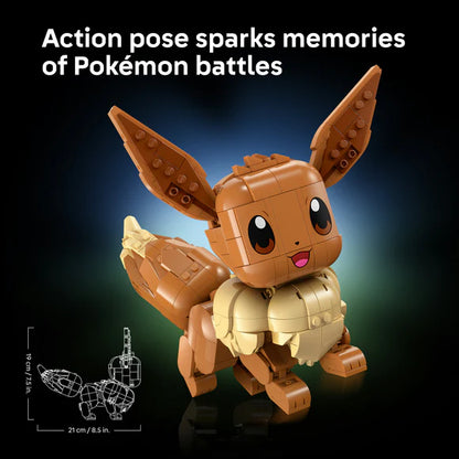LEGO® Pokémon™ Eevee Model Building Kit - 72151 - 587 Piece Building Set