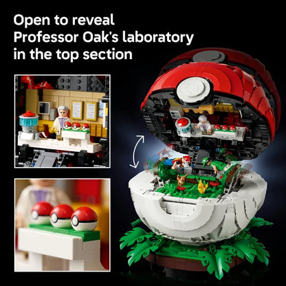LEGO® Pokémon™ Iconic Trainer Moments Poké Ball — 72154 — 2,386 Piece Building Set