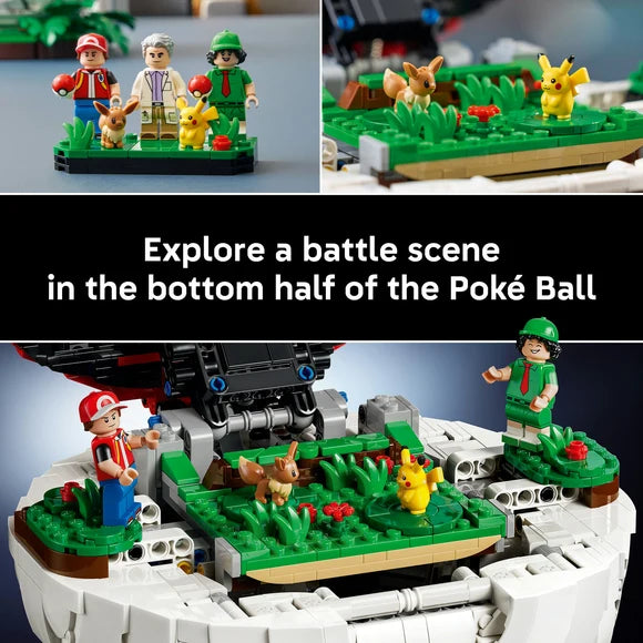 LEGO® Pokémon™ Iconic Trainer Moments Poké Ball — 72154 — 2,386 Piece Building Set