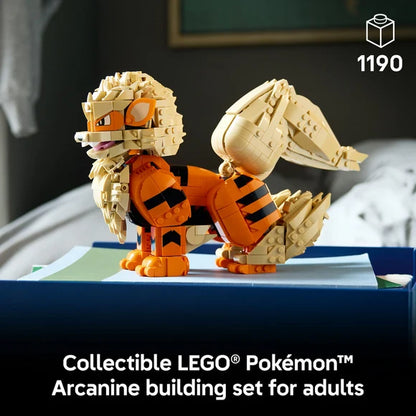 LEGO® Pokémon™ Arcanine Pokémon Figure — 72160 — 1,190 Piece Building Set