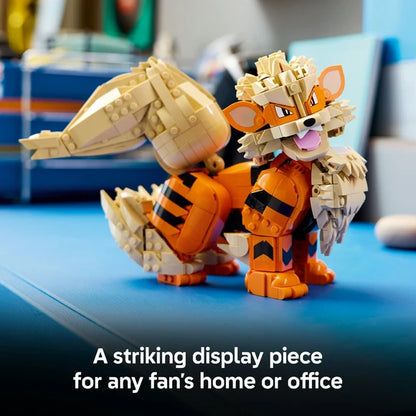 LEGO® Pokémon™ Arcanine Pokémon Figure — 72160 — 1,190 Piece Building Set