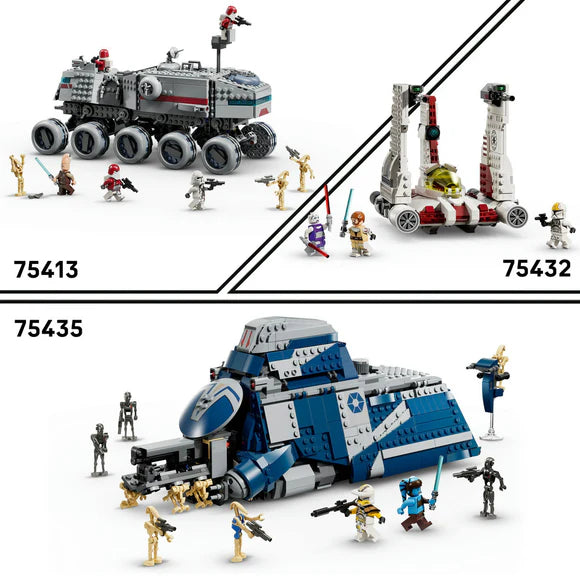LEGO® Star Wars: Attack of the Clones™ Jango Fett’s Starship Set - 75433 - 707 Piece Building Set