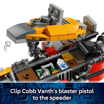 LEGO® Star Wars™ Cobb Vanth’s Speeder Toy Building Set - 75437 - 207 Piece Building Set