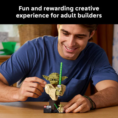LEGO® Star Wars™ Yoda™ Bust Collectible - 75438 - 399 Piece Building Set