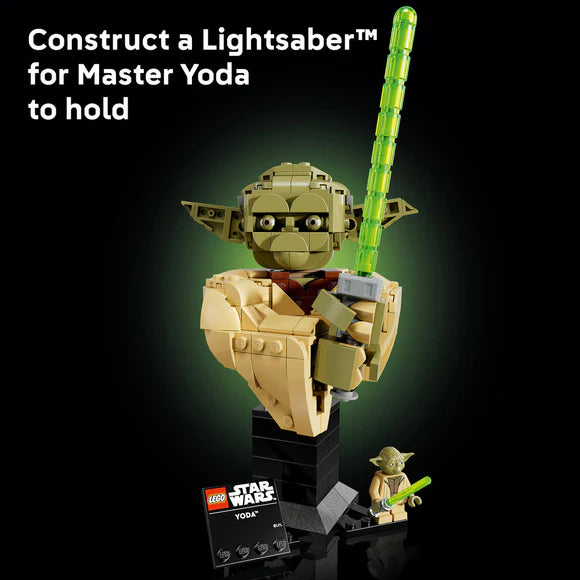 LEGO® Star Wars™ Yoda™ Bust Collectible - 75438 - 399 Piece Building Set