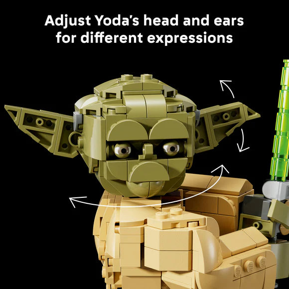 LEGO® Star Wars™ Yoda™ Bust Collectible - 75438 - 399 Piece Building Set