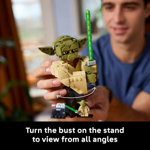 LEGO® Star Wars™ Yoda™ Bust Collectible - 75438 - 399 Piece Building Set
