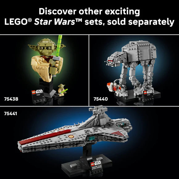 LEGO® Star Wars™ Darth Vader™ Bust Collectible - 75439 - 349 Piece Building Set