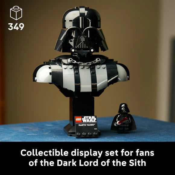 LEGO® Star Wars™ Darth Vader™ Bust Collectible - 75439 - 349 Piece Building Set