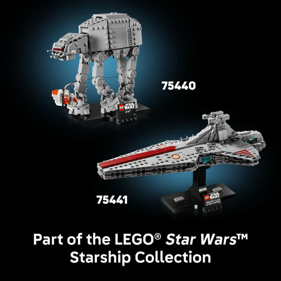 LEGO® Star Wars™ Venator-Class Attack Cruiser™ Model Building Set - 75441 - 643 Piece Building Set