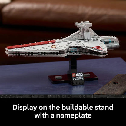 LEGO® Star Wars™ Venator-Class Attack Cruiser™ Model Building Set - 75441 - 643 Piece Building Set