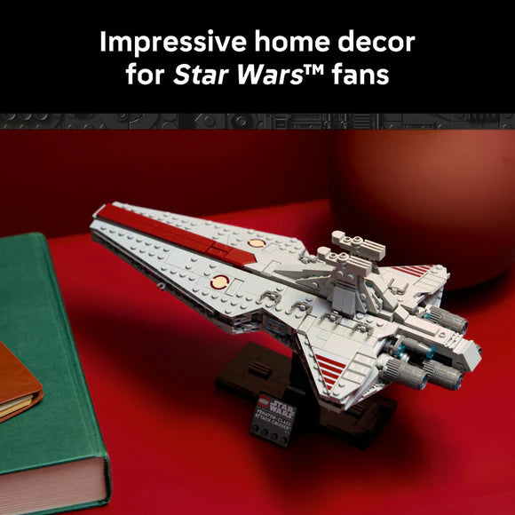 LEGO® Star Wars™ Venator-Class Attack Cruiser™ Model Building Set - 75441 - 643 Piece Building Set