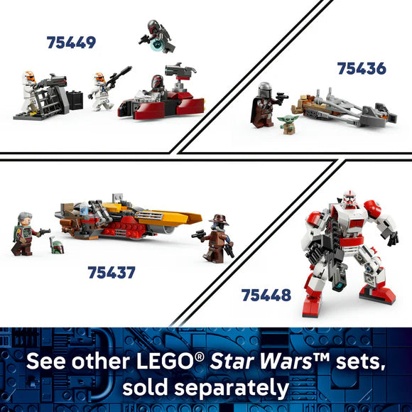 LEGO® Star Wars™ Grogu’s Homestead Toy Building Set - 75443 - 107 Piece Building Set