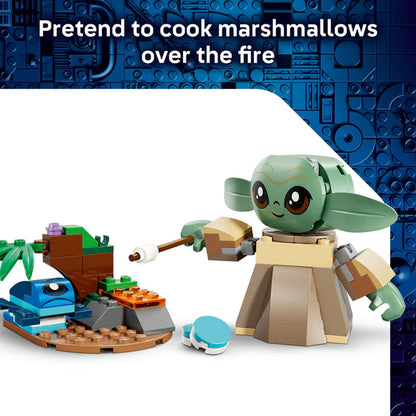 LEGO® Star Wars™ Grogu’s Homestead Toy Building Set - 75443 - 107 Piece Building Set