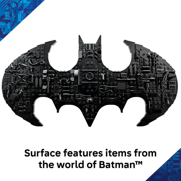 LEGO® DC Batman™: Batman Logo, Super Hero Building Toy - 76330 - 678 Piece Building Set