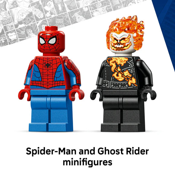 LEGO® ǀ Marvel Spider-Man vs. Ghost Rider Motorcycle - 76335 - 72 Piece Building Set