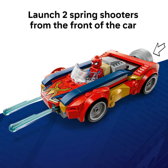 LEGO® ǀ Marvel Spider-Man Car vs. Venomized Wolverine Car - 76336 - 134 Piece Building Set