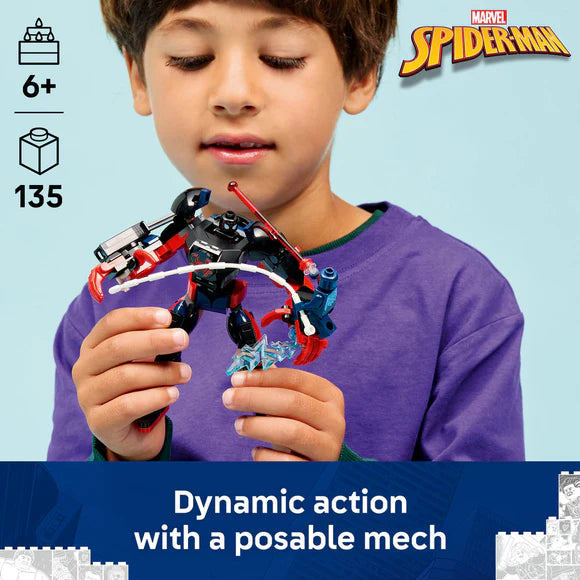 LEGO® ǀ Marvel Miles Morales Mech vs. Spider-Man 2099 - 76337 - 135 Piece Building Set