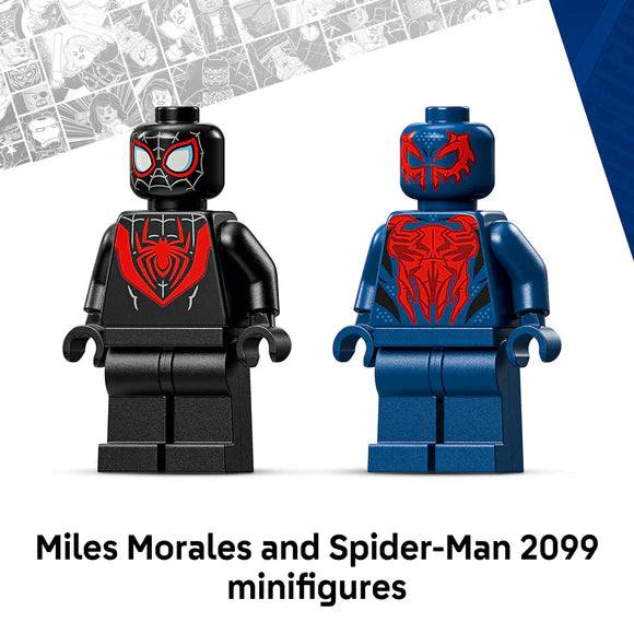 LEGO® ǀ Marvel Miles Morales Mech vs. Spider-Man 2099 - 76337 - 135 Piece Building Set