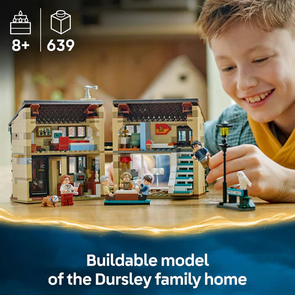 LEGO® Harry Potter™ Privet Drive: Aunt Marge's Visit - 76451 - 639 Piece Building Set
