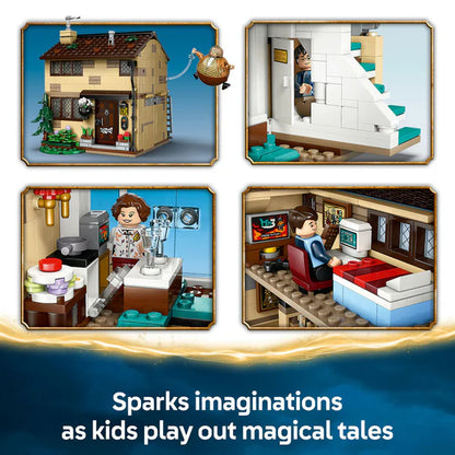 LEGO® Harry Potter™ Privet Drive: Aunt Marge's Visit - 76451 - 639 Piece Building Set