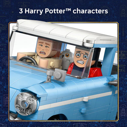 LEGO® Harry Potter™ Enchanted Flying Ford Anglia™ Car Toy Building Set - 76470 - 868 Piece Building Set