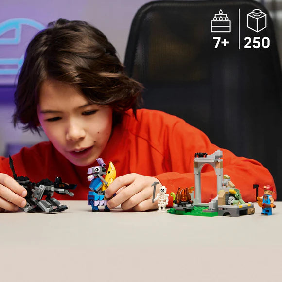 LEGO® Fortnite® Peely & Sparkplug’s Camp Video Game - 77075 - 250 Piece Building Set