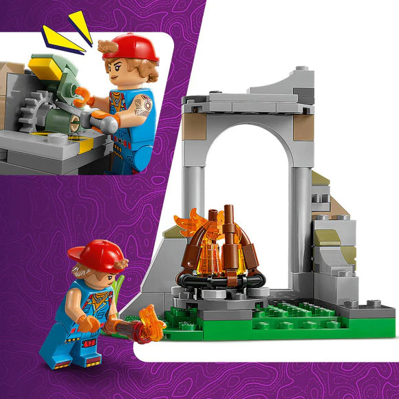 LEGO® Fortnite® Peely & Sparkplug’s Camp Video Game - 77075 - 250 Piece Building Set