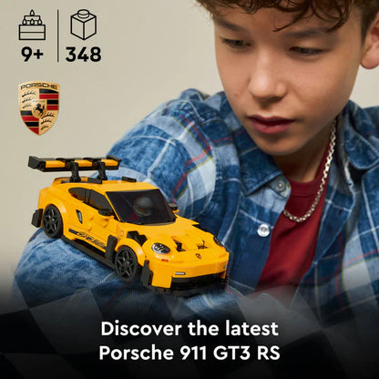 LEGO® Speed Champions Porsche 911 GT3 RS Super Car - 77239 - 348 Piece Building Set