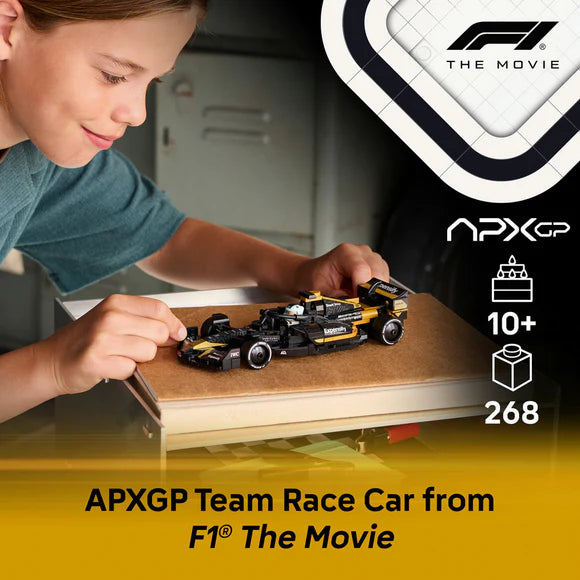 LEGO® Speed Champions APXGP Team Race Car from F1® The Movie - 77252 - 268 Piece Building Set