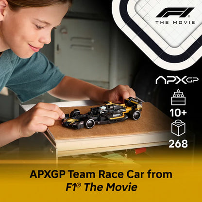 LEGO® Speed Champions APXGP Team Race Car from F1® The Movie - 77252 - 268 Piece Building Set