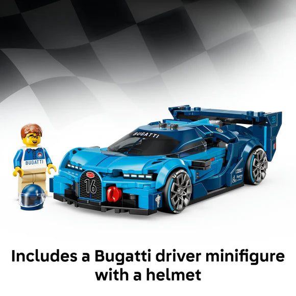 LEGO® Speed Champions Bugatti Vision Gran Turismo Hyper Sports Car - 77253 - 284 Piece Building Set