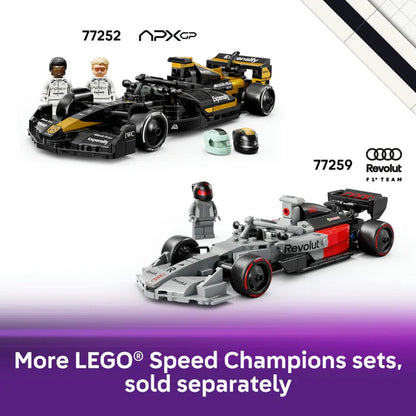 LEGO® Speed Champions F1 ACADEMY™ LEGO® Race Car - 77258 - 201 Piece Building Set