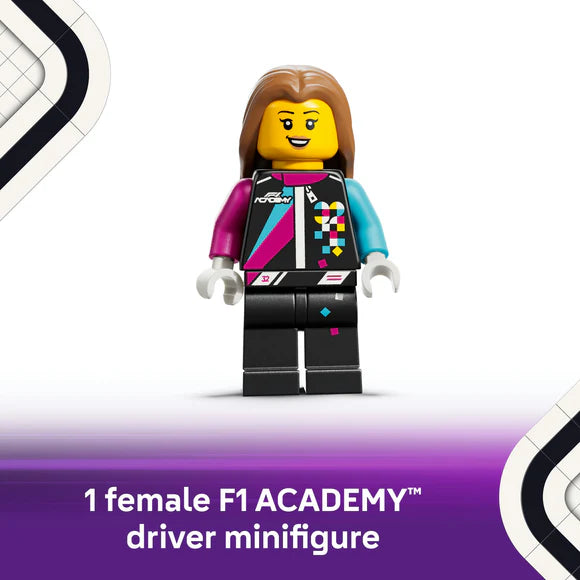 LEGO® Speed Champions F1 ACADEMY™ LEGO® Race Car - 77258 - 201 Piece Building Set