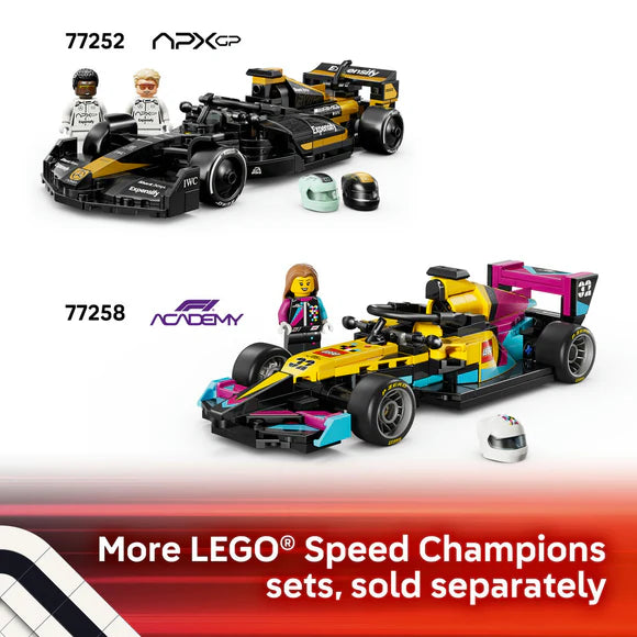 LEGO® Speed Champions Audi Revolut F1® Team R26 Race Car - 77259 - 216 Piece Building Set
