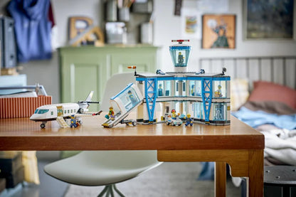 LEGO® City Airport with Airplane — 60502 — 887 Piece Building Set