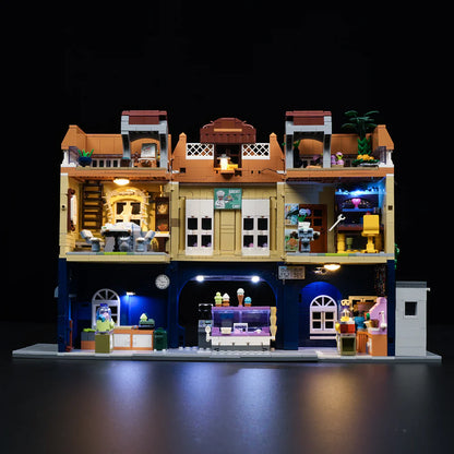Lumibricks® | Funwhole® Gelato Store — Modular City Ice Cream Shop — F9078 — 1948 Piece Building Set